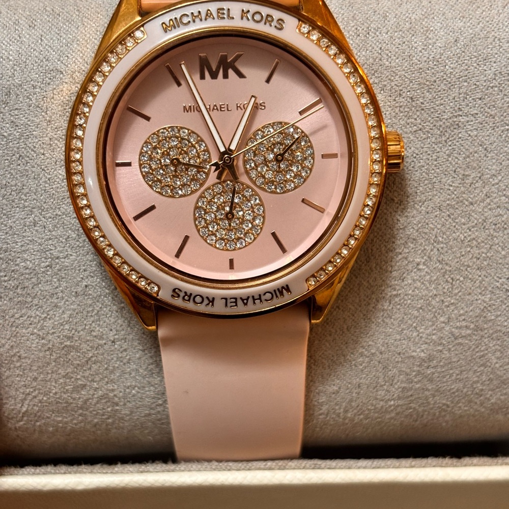 Michael Kors Blush and Gold Women's Watch